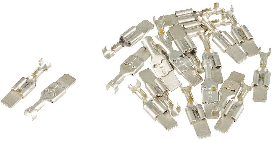 Flachsteckzungen 20 Stück 3 Flachsteckzungen 20 Stück