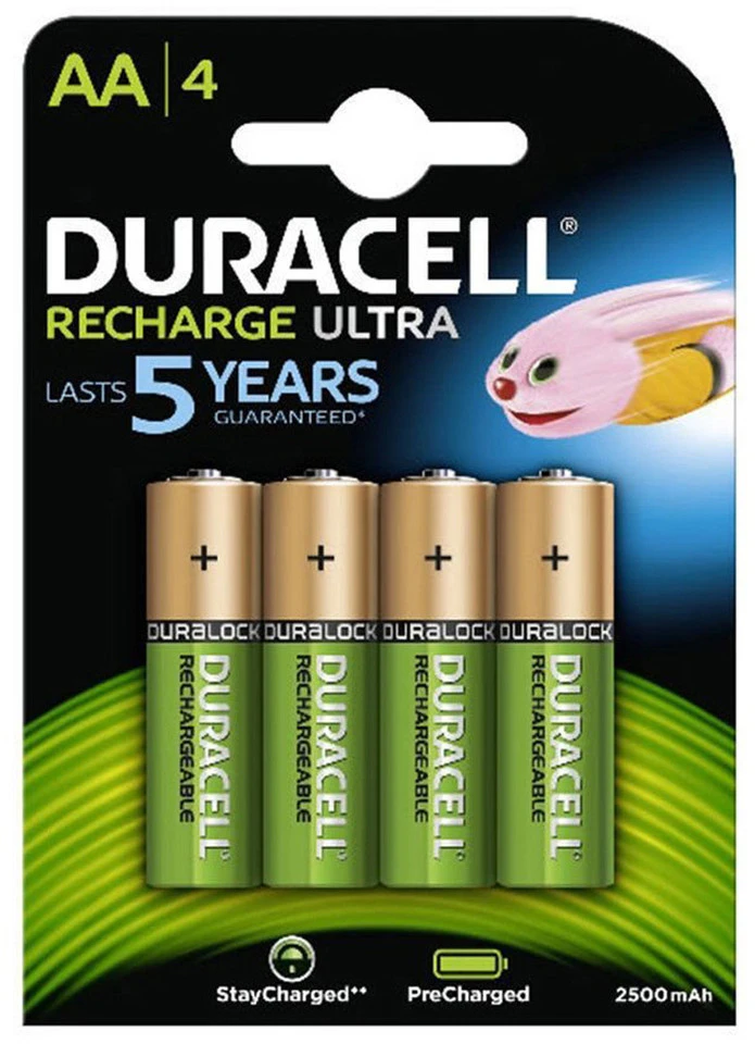 Duracell Akku AA HR6 Recharge Ultra - 4 Stück 3 Duracell Akku AA HR6 Recharge Ultra - 4 Stück