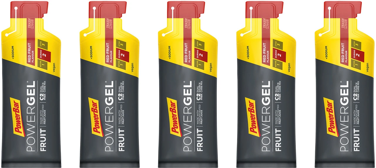 Powerbar PowerGel Fruit - 5 Stück 3 Powerbar PowerGel Fruit - 5 Stück
