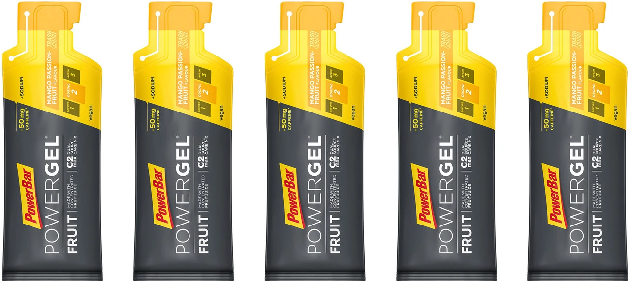Powerbar PowerGel Fruit - 5 Stück 4 Powerbar PowerGel Fruit - 5 Stück - Image 2