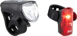 AXA Greenline 15 LED Frontlicht + LED Rücklicht Set Mit StVZO