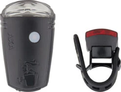 AXA Greenline 15 LED Frontlicht + LED Rücklicht Set Mit StVZO -Bike Verkauf 401349