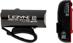 Lezyne Hecto 40 Frontlicht + Stick Rücklicht Beleuchtungsset Mit StVZO -Bike Verkauf 405116