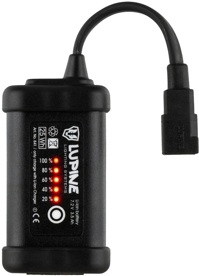 Lupine SmartCore Li-Ionen Akku Mit Klettband 3 Lupine SmartCore Li-Ionen Akku Mit Klettband