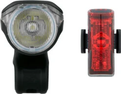 SIGMA Aura 60 Frontlicht + Infinity Rücklicht LED Beleuchtungsset Mit StVZO -Bike Verkauf 421548