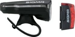 SIGMA Aura 60 Frontlicht + Infinity Rücklicht LED Beleuchtungsset Mit StVZO -Bike Verkauf 421549