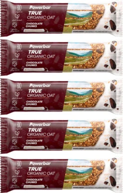 Powerbar True Organic Oat Energieriegel - 5 Stück -Bike Verkauf 437790