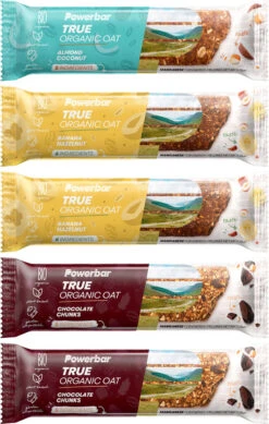Powerbar True Organic Oat Energieriegel - 5 Stück -Bike Verkauf 437792
