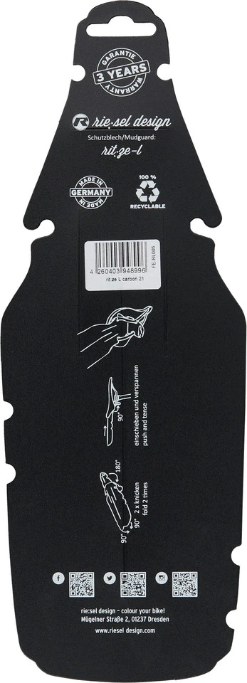 Rit:ze L Mudguard Schutzblech Modell 2018 8 Rit:ze L Mudguard Schutzblech Modell 2018 - Image 6