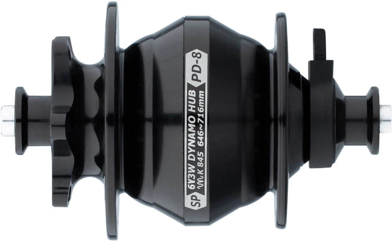 Nabendynamo PD-8 Disc 6-Loch 3 Nabendynamo PD-8 Disc 6-Loch