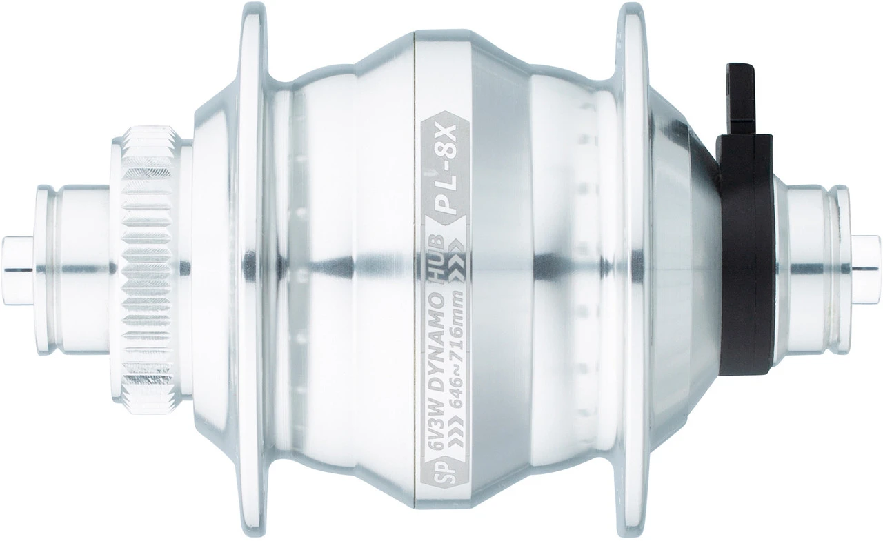 Nabendynamo PL-8X QR15 Disc Center Lock 3 Nabendynamo PL-8X QR15 Disc Center Lock