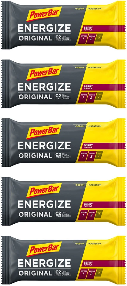 Powerbar Energize Original Energieriegel - 5 Stück 4 Powerbar Energize Original Energieriegel - 5 Stück - Image 2